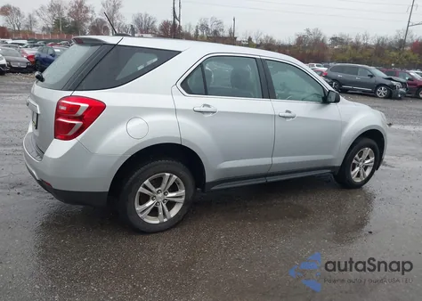 2017 Chevrolet Equinox Ls from USA, damaged, VIN 2GNALBEK6H1555155